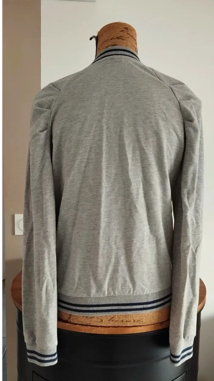 Gilet Pimkie gris taille m femme - photo numéro 4