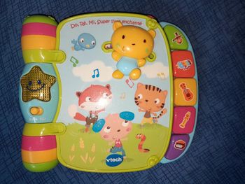 Livre interactif - Do, Ré, Mi enchanté bleu