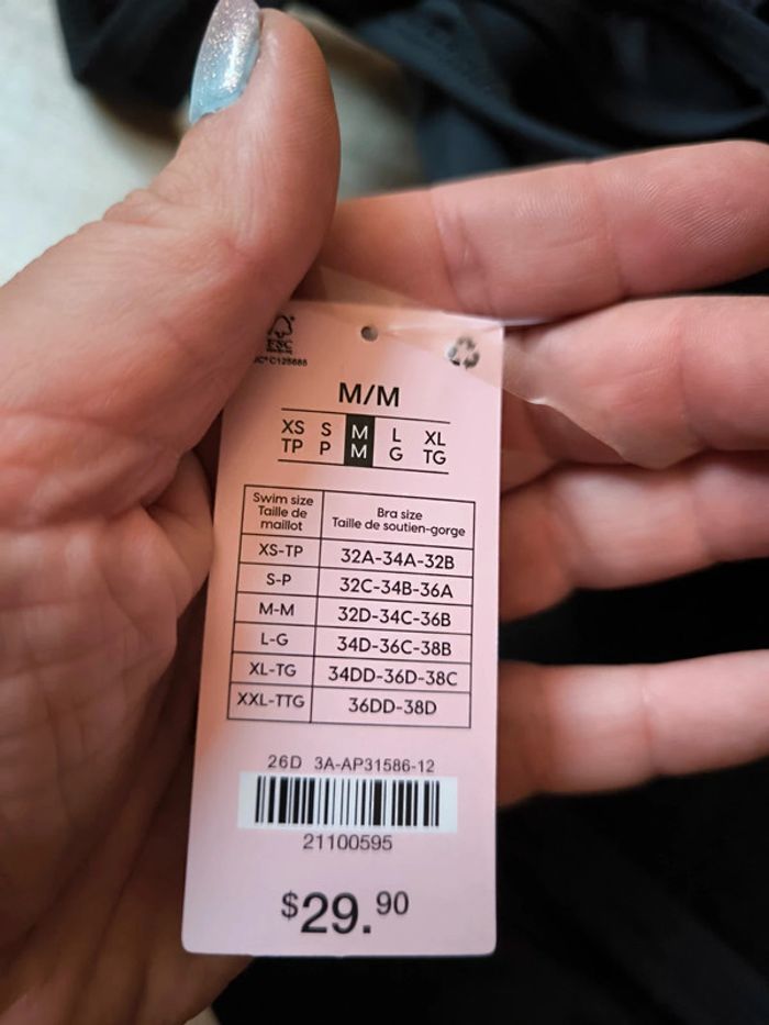 Maillot de bain ardene taille M 38 neuf - photo numéro 5