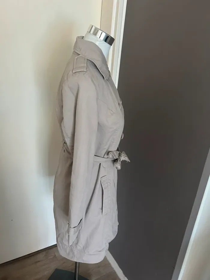 La City Trench-coat beige femme, taille 36 - photo numéro 4