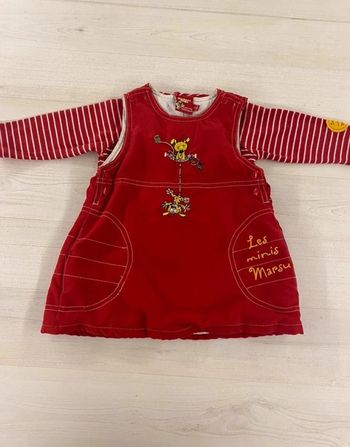 Robe marsupilami 12 mois très bon état