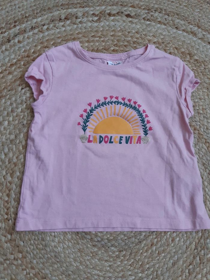 Tenue tee-shirt et jupe 86 cm - photo numéro 2