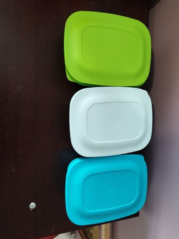 Lot de trois raviers frigo 500 ml Tupperware