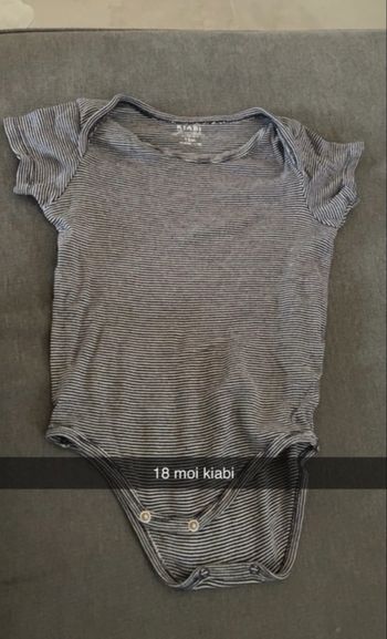 Lot de 9 body garçon 