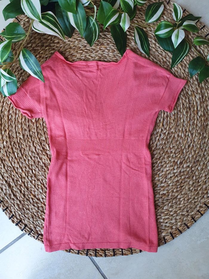 Haut maille Morgan corail - photo numéro 2