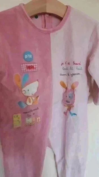 Pyjama hiver 18 mois