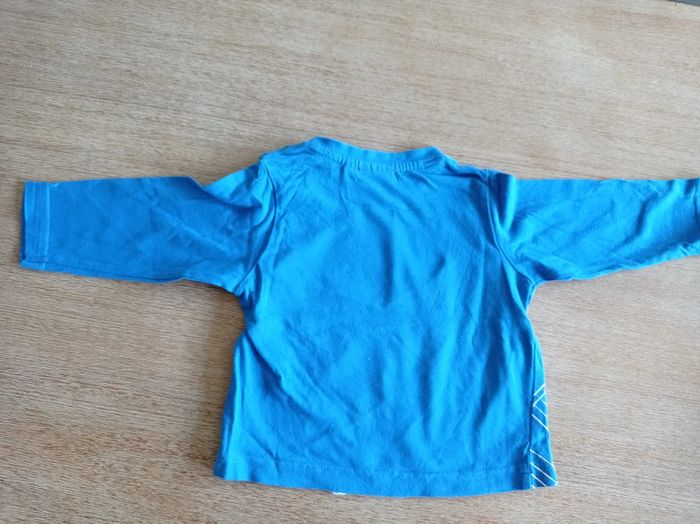 Tee shirt manches longues avion 9 mois - photo numéro 3