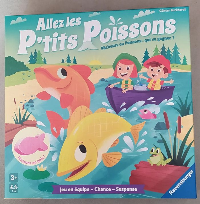 Allez les P'tits Poissons - Jeu de société sous emballage