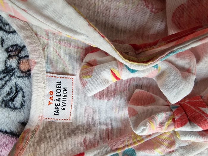 Combi short fleurs tropical 6 ans tapa à l oeil - photo numéro 8