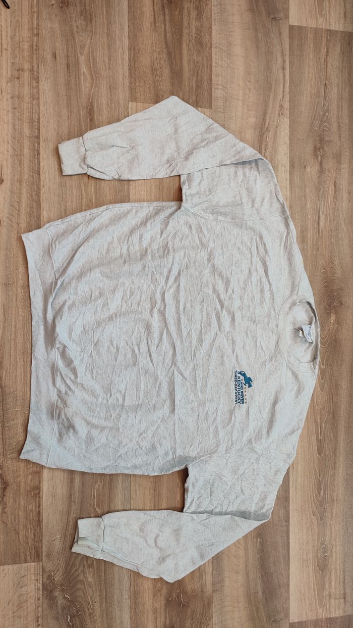 Vêtement Homme Sweatshirts Sweats pull blanc Champion taille XL #Retrostreet - photo numéro 4