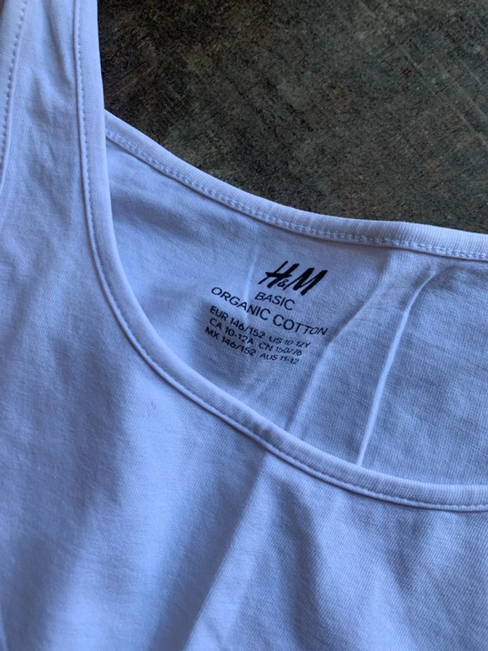 Lot débardeurs rose et blanc - photo numéro 3