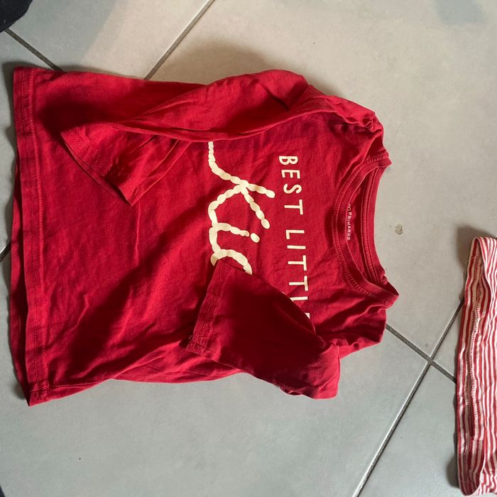 T-shirt manches courtes garçon 24 mois - photo numéro 3