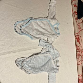 2 bodys taille 1 mois