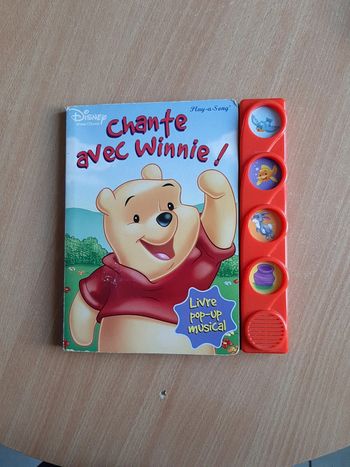 Livre pop-up musical "Chante avec Winnie"
