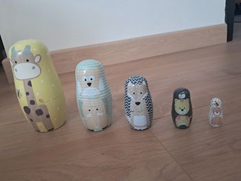 Personnages gigognes emboitables vertbaudet