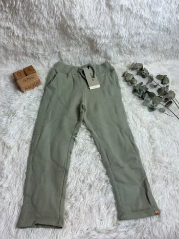 Jogging vert sauge Lil Atelier taille 4-5 ans