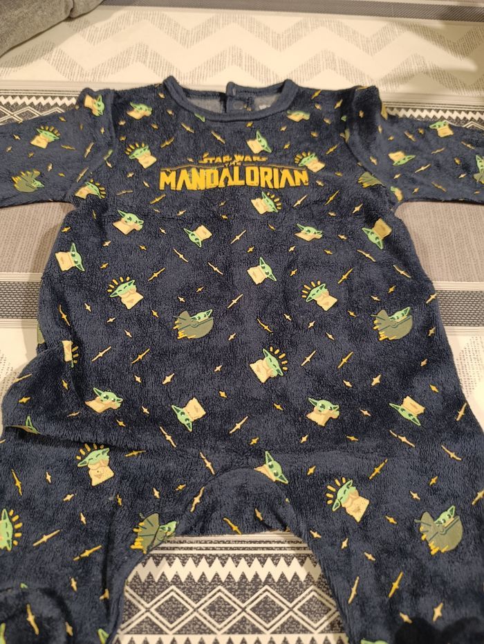 Pyjama bébé garçon 3 mois lot de 3 Disney Star Wars et Necix's - photo numéro 3