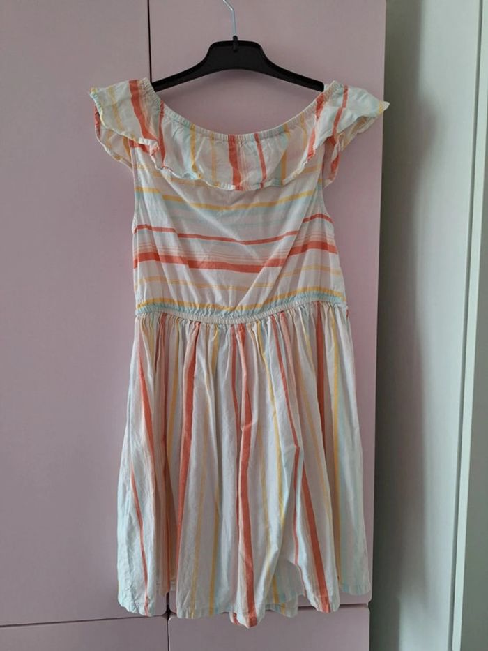 Robe été à rayures Kiabi 8 ans - photo numéro 3