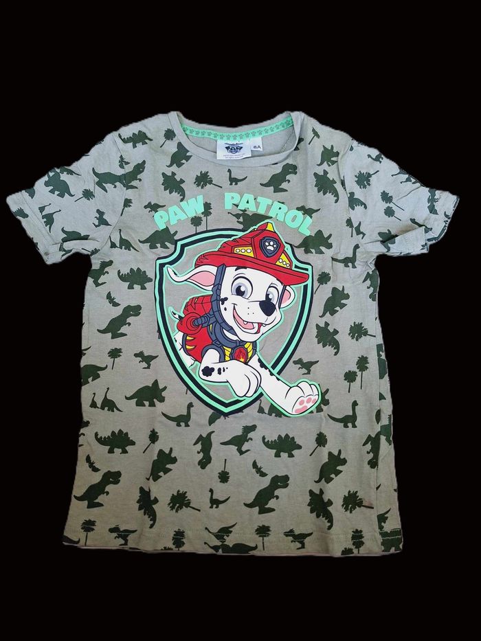 T-shirt manches courtes 8 ans Pat Patrouille NEUF