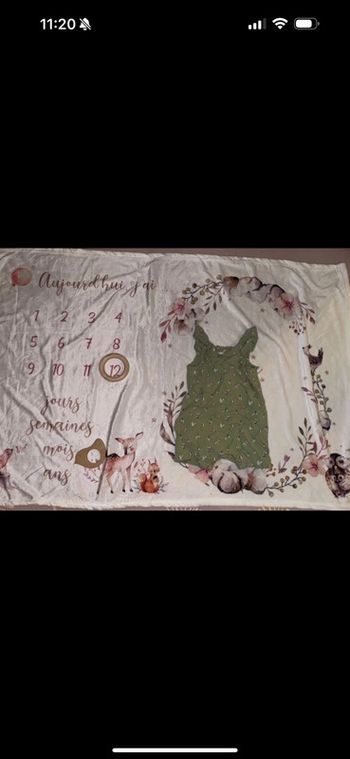 Barboteuse fluide 12 mois