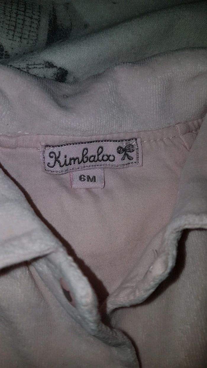 Pull doublé velours kimbaloo 6mois 0€50 -50% dès 2 achetés - photo numéro 3