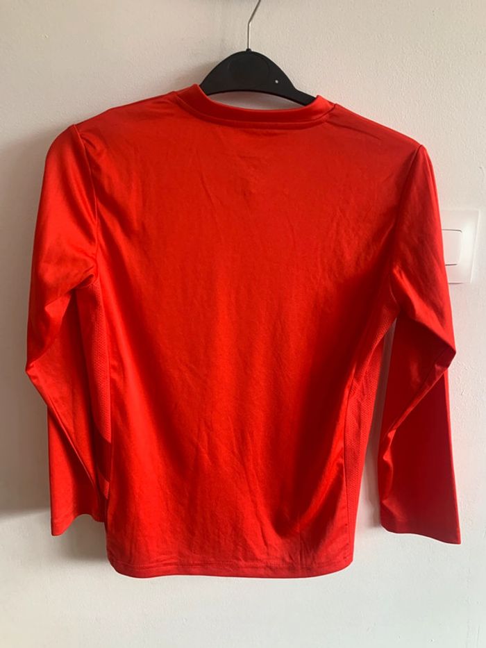 Maillot sport rouge Patrick 2XS polyester sans repassage foot/tennis/running/ - photo numéro 6