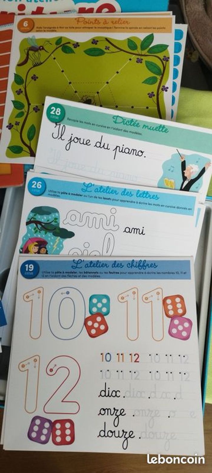 Jeux Mon atelier Ecriture Ravensburger. Neuf - photo numéro 3