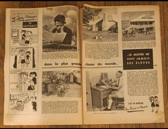 Ancien journal Francs jeux Filles N°200 1954 vintage - photo numéro 2