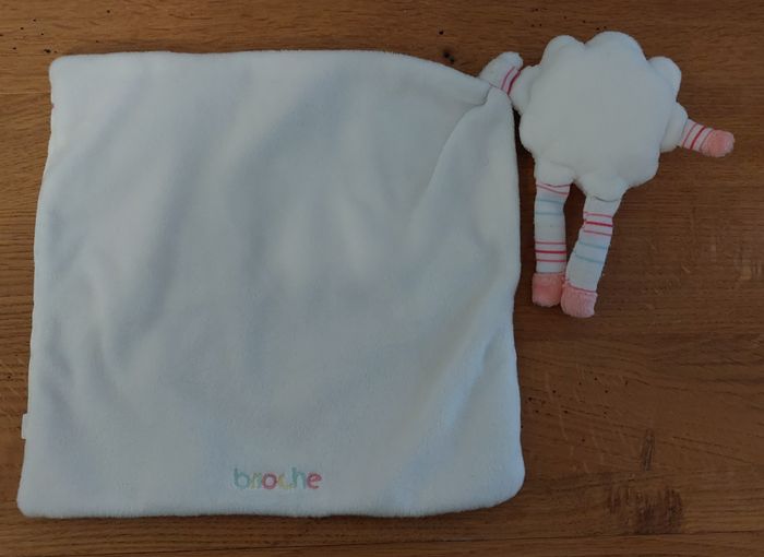 Doudou plat Nuage brioche - La Halle - photo numéro 5