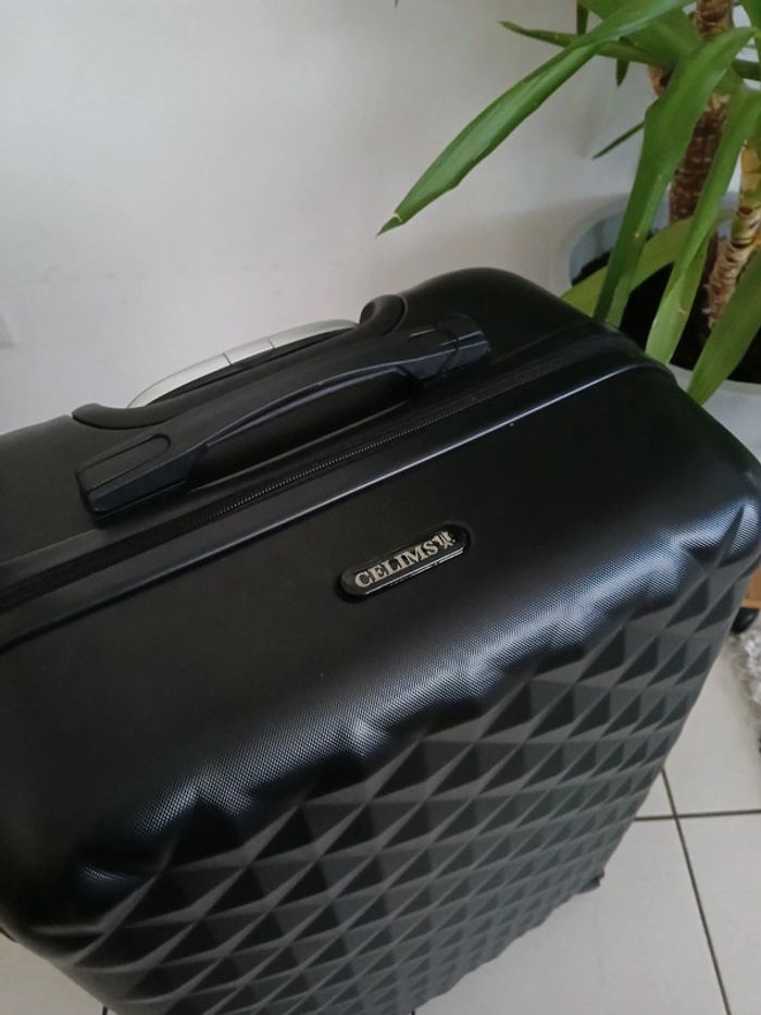Valise de voyage Noire Neuve 61 cm 🌿🌈 - photo numéro 7