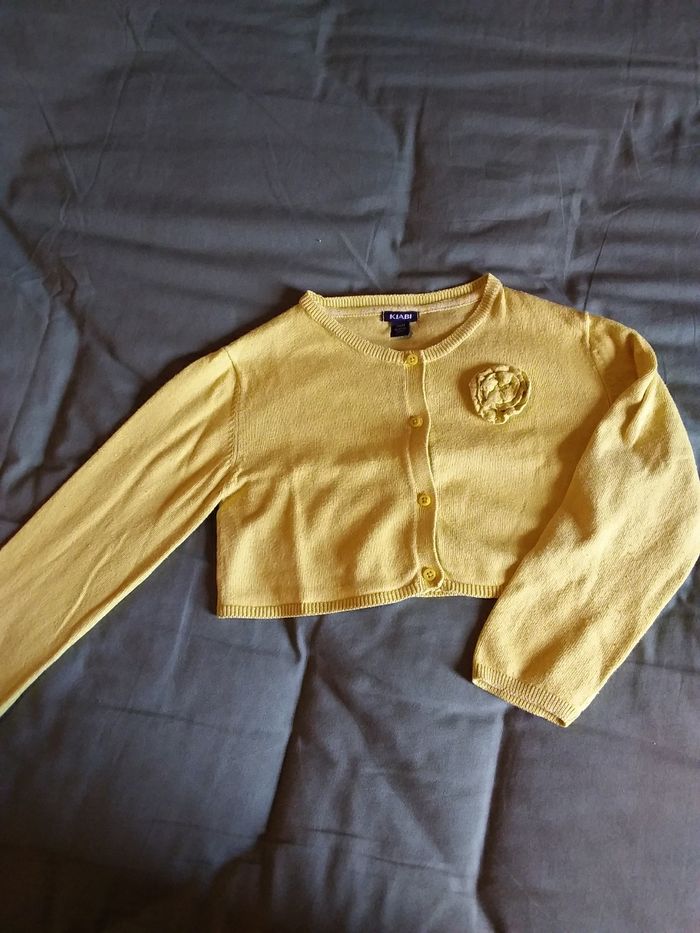 Gilet court fille 36 mois