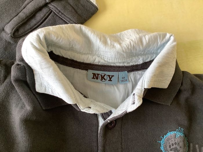Polo manches longues NKY 6 ans - photo numéro 3