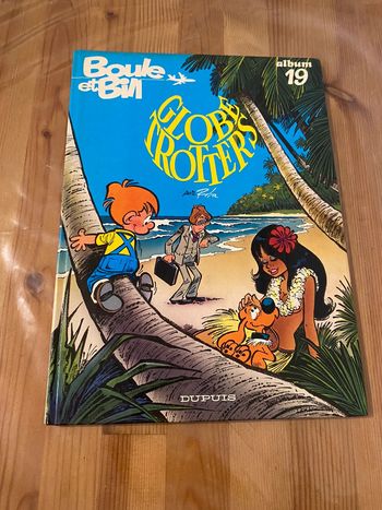 bd boule et bill globe trotters 1982