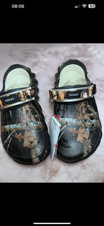 Crocs motifs camouflage