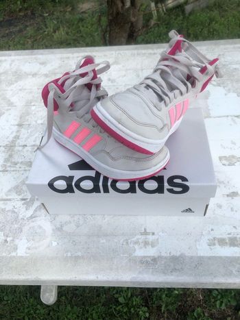 Basket adidas  Hoops pour fille GZ1929