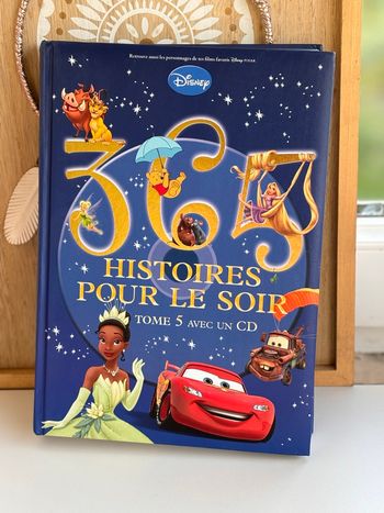 Livre 365 histoire pour le soir Disney 