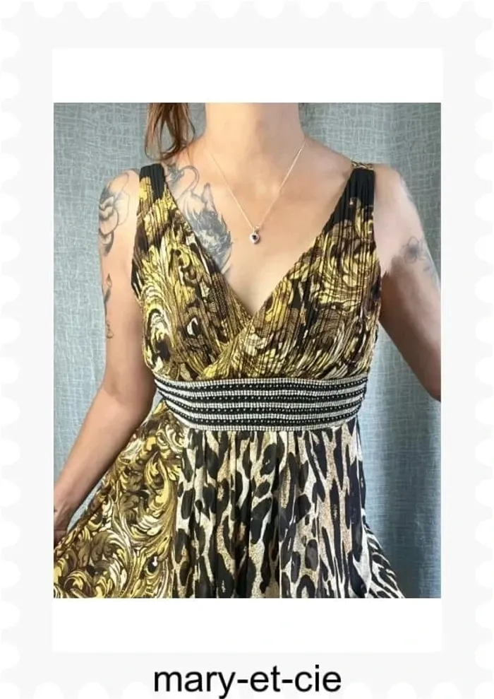 SOLDE - Robe longue taille S/M - Azaka - photo numéro 8