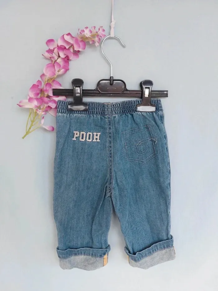 Pantalon taille élastique Disney Winnie L Ourson 9 mois - photo numéro 6