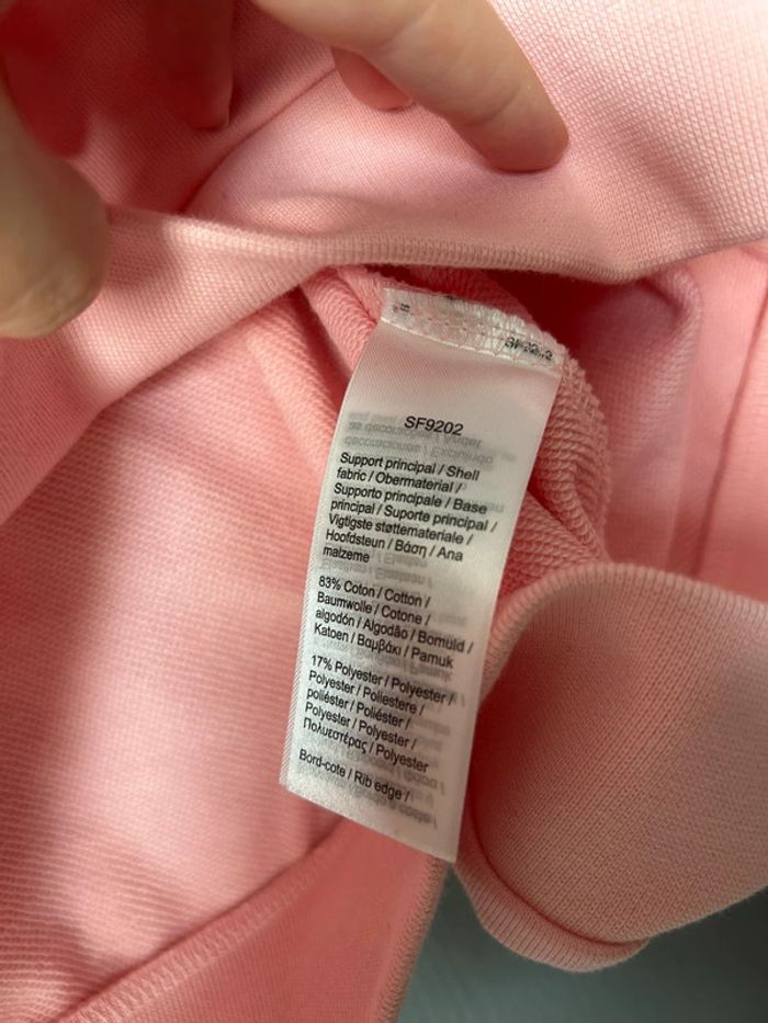 Sweat shirt Lacoste T. 42 neuf rose saumon - photo numéro 7