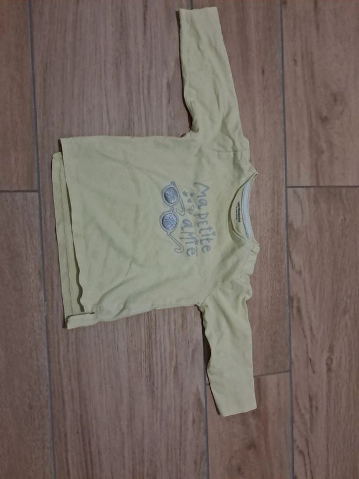 Haut manches longues vertbaudet 12 mois - photo numéro 2