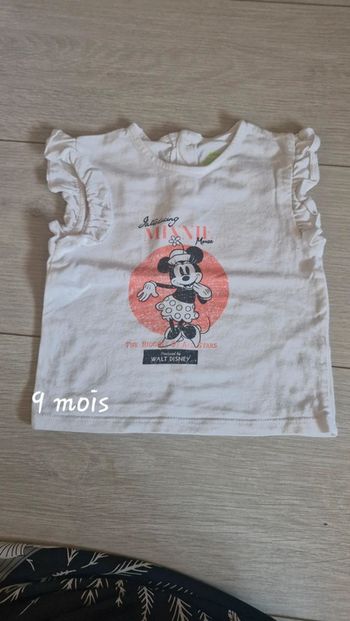 Tee shirt minnie 9 mois