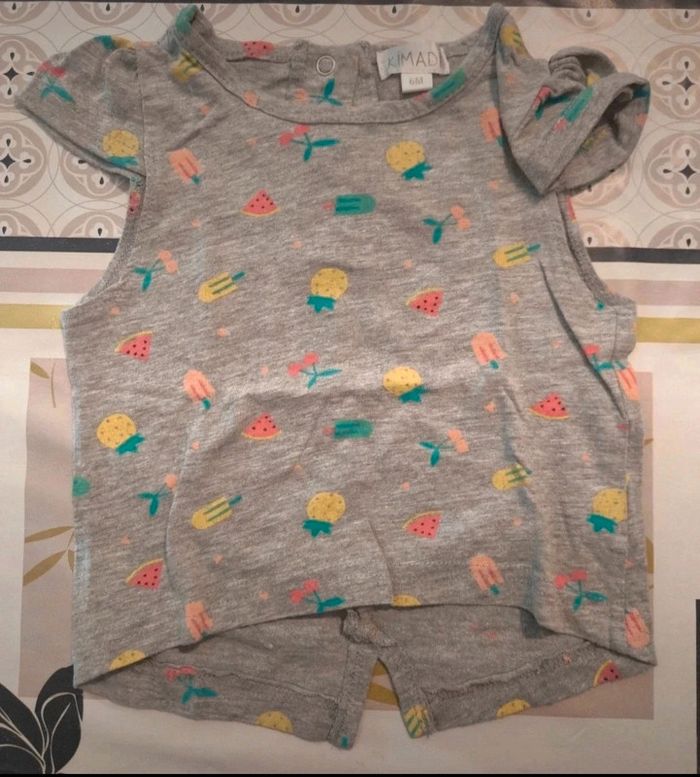 T-shirt 6 mois - photo numéro 3