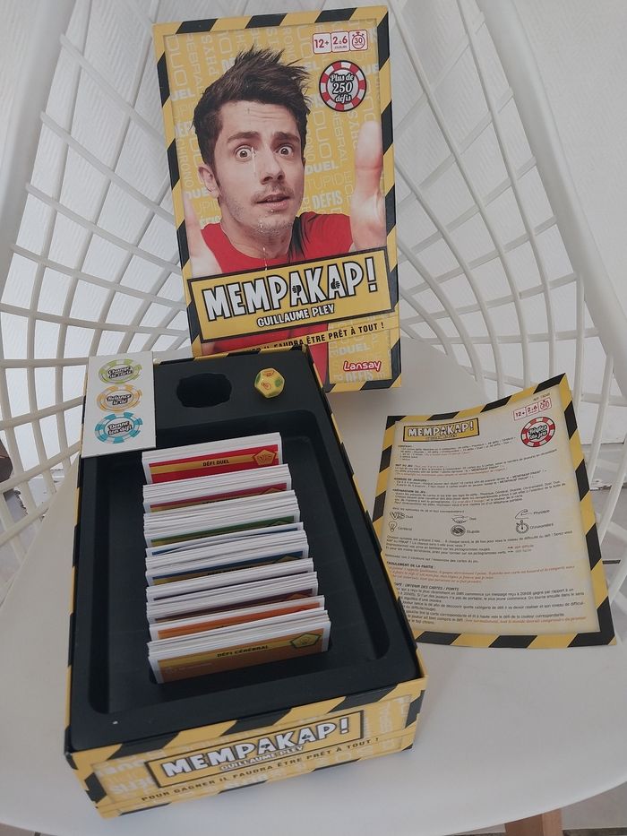 Jeu d’ambiance Mempakap! Guillaume Pley (Lansay)