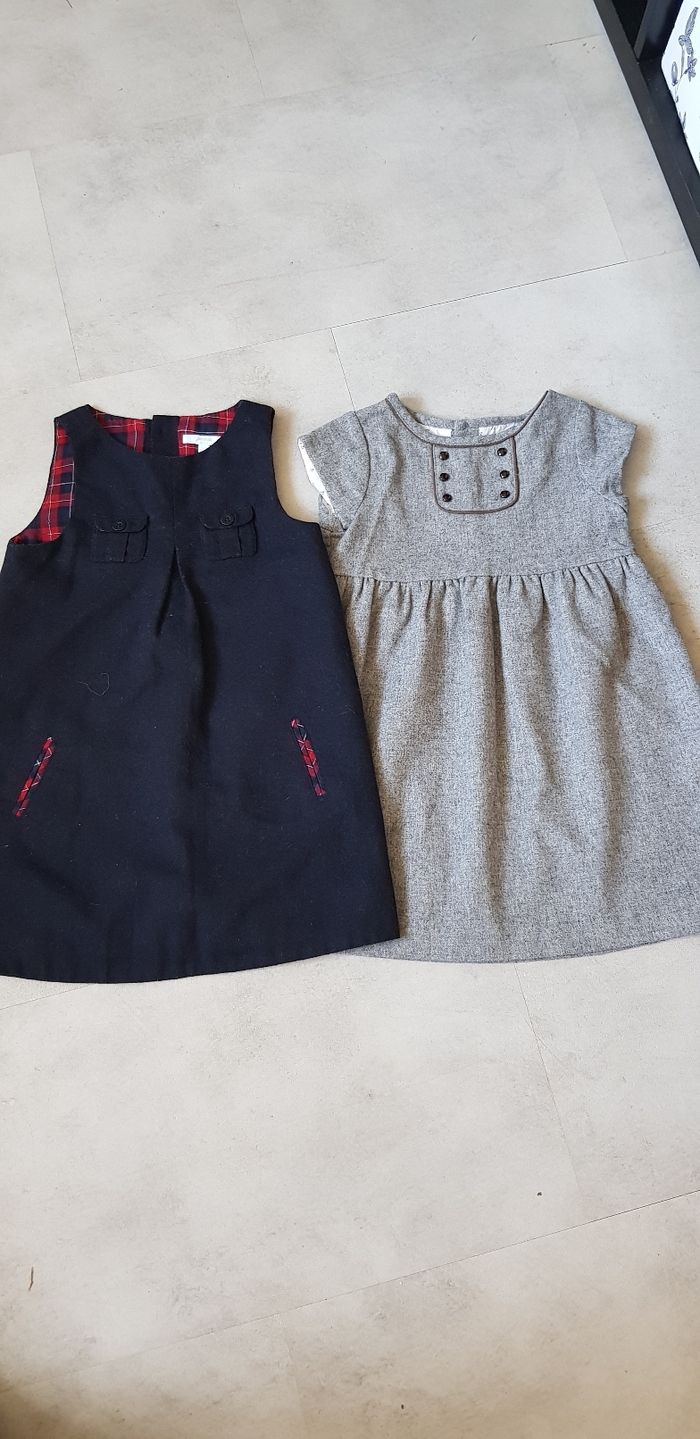 Lot 2 robes jacadi 5 ans