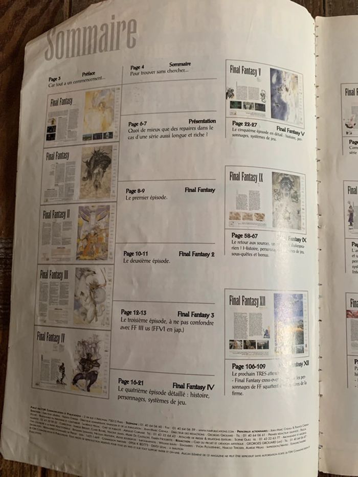 Magazine retrogaming - gameplay rpg numéro 14- hors série final fantasy - photo numéro 3