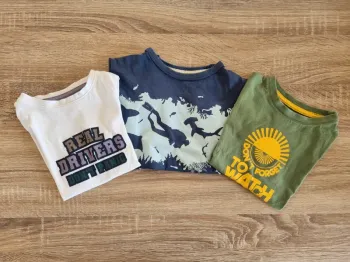 Lot de 3 t-shirt manches courtes garçon