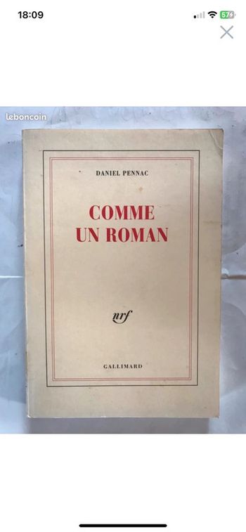 Comme un roman