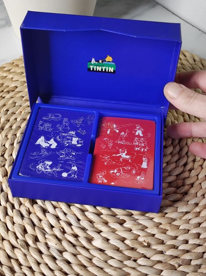 Jeux de cartes Tintin neuf - photo numéro 3