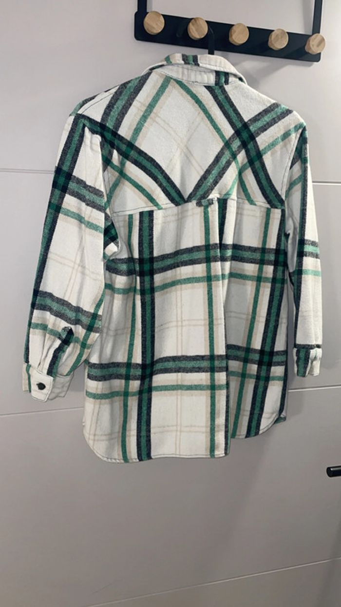 Surchemise Zara à carreaux – 140, casual & stylée - photo numéro 3