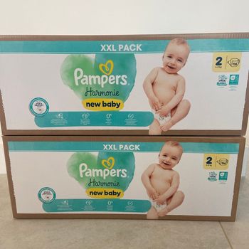 2 Packs XXL Pampers Harmonie T2